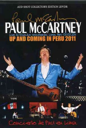 DVD Paul McCartney - Up & Coming in Peru 2011 ( 2 DVD SET )