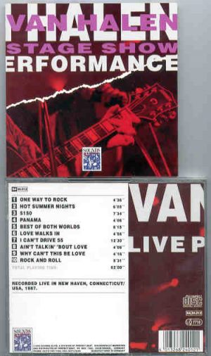 Van Halen - Stage Show ( LIVE In New Haven , Connecticut , USA , 1987 )