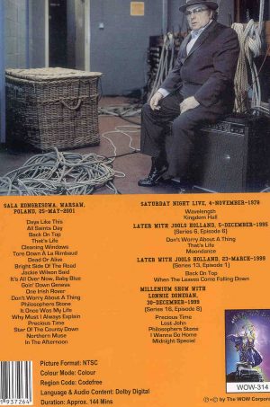 DVD Van Morrison - Going Down Warsaw