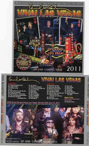 Paul McCartney - Viva Las Vegas ( 2 CD SET ) ( Piccadilly Circus ) ( MGM Grand Garden Arena , Las Vegas , June 10th , 2011 ) Picture