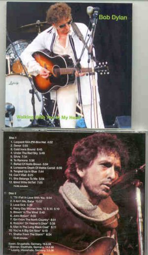 Bob Dylan - Walking With You In My Head  ( 2 CD set ) ( Germany 1998 )