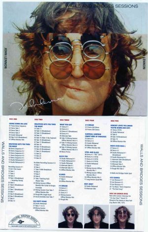 John Lennon - Walls & Bridges Sessions (5CD 1DVD & 36 Pages Booklet) Walls And Bridges Sessions ( OMS )