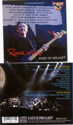 Roger Waters - Edge Of Insanity ( Lucca Piazza Napoleone , Italy , July 12th , 2006 )
