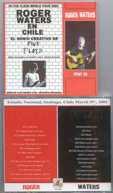 Roger Waters - Shine On Chile 2002 ( 2 CD!!!!! set )