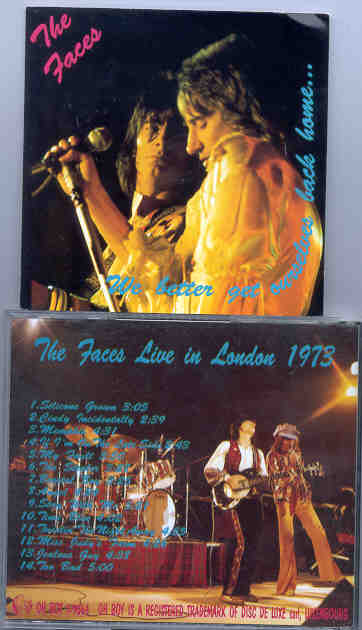 The Face / Rod Stewart - We Better Get Ourselves Back Home ( Oh Boy Recs ) ( Live in London , UK , 1973 )