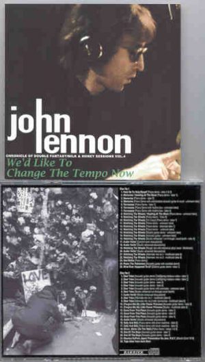 John Lennon - We'd Like To Change The Tempo Now  ( 2 CD set )