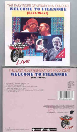 Various Artists - Welcome To Fillmore ( East / West )