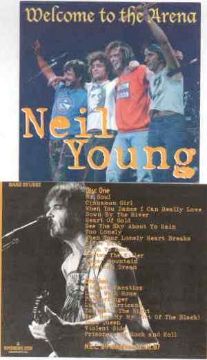Neil Young / CSNY - Welcome To The Arena ( 2 CD set ) ( N.E.C. Birmingham , 02-06-87 )