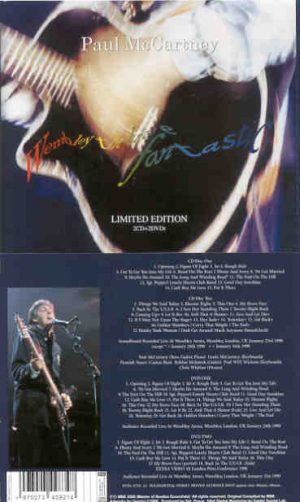 Paul McCartney - Wembley The Live Fantastic ( MBE Ltd Edition ) ( 2 CD + 2 DVD ) ( Wembley , UK , 1990 )
