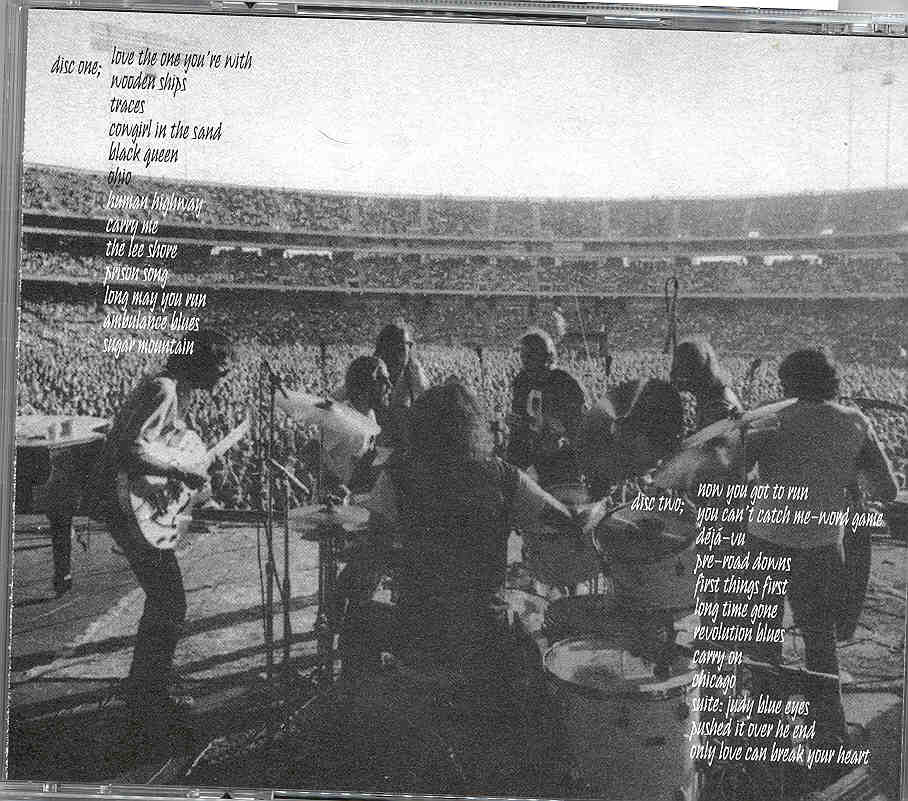 Neil Young / CSNY - We Waited Three Years For This ( 2 CD set ) ( Oakland Stadium , Saturday July 13th )