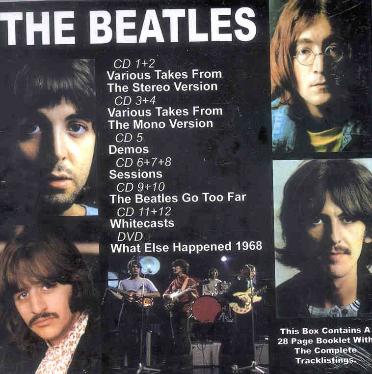 The Beatles - White Album Recording Sessions Reconstructed ( 12 CD!!!!! + 1 DVD + 28 page Booklet Set )