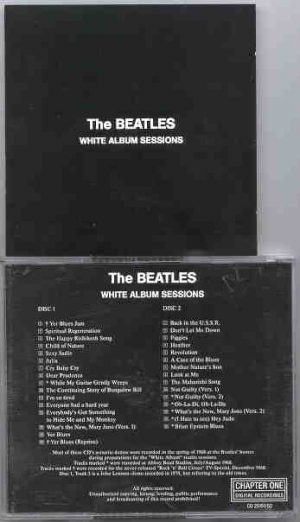 The Beatles - White Album Sessions  Vol 1 ( Chapter One Recs. ) ( 2 CD!!!!! SET )