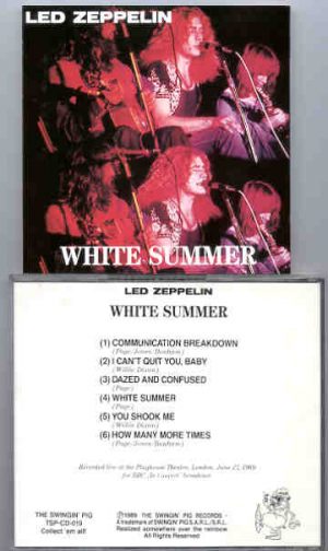 Led Zeppelin - White Summer  ( Swingin' Pig ) ( Playhouse Theater , London , UK , June 27th , 1969 )