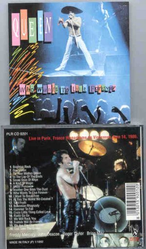 Queen - Who Wants To Live Forever ( Great Dane ) ( Paris , France , June 14th , 1986 )
