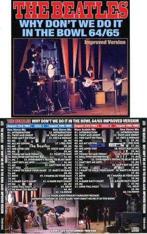 The Beatles - Why Don't We Do It In The Bowl 64/65 Improved Version ( 2 CD!!!!! SET )