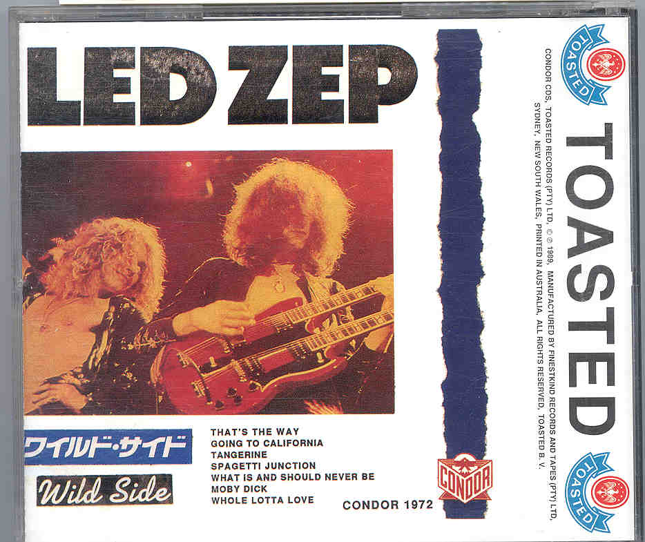 Led Zeppelin - Wild Side ( Condor Toasted ) ( Festival Hall, Osaka, Japan September 29th 1971 ) Part 1