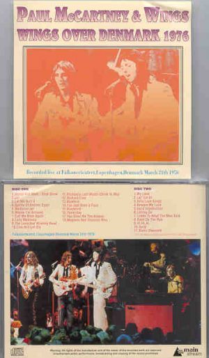 Paul McCartney - Wings Over Denmark 1976  ( 2 CD set )