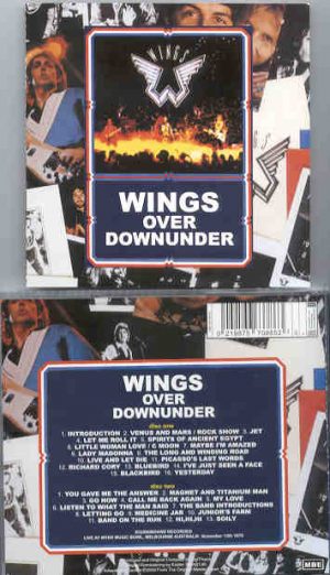 Paul McCartney - Wings Over Down Under ( 2 CD set ) ( MBE )