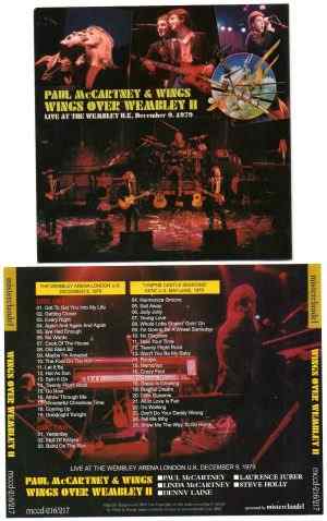 Paul McCartney - Wings Over Wembley II ( 2 CD SET )( Dec 9th , 1979 Wembley Arena & Lympne Castle Sessions )( Misterclaudel ) 
