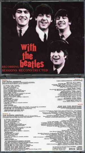 The Beatles - With The Beatles Recording Sessions Reconstructed ( 3 CD + 1 DVD SET plus Booklet )