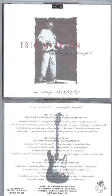 Eric Clapton - Wonderful Tonight On Stage ( 6 CD SET ) ( Swingin' Pig )