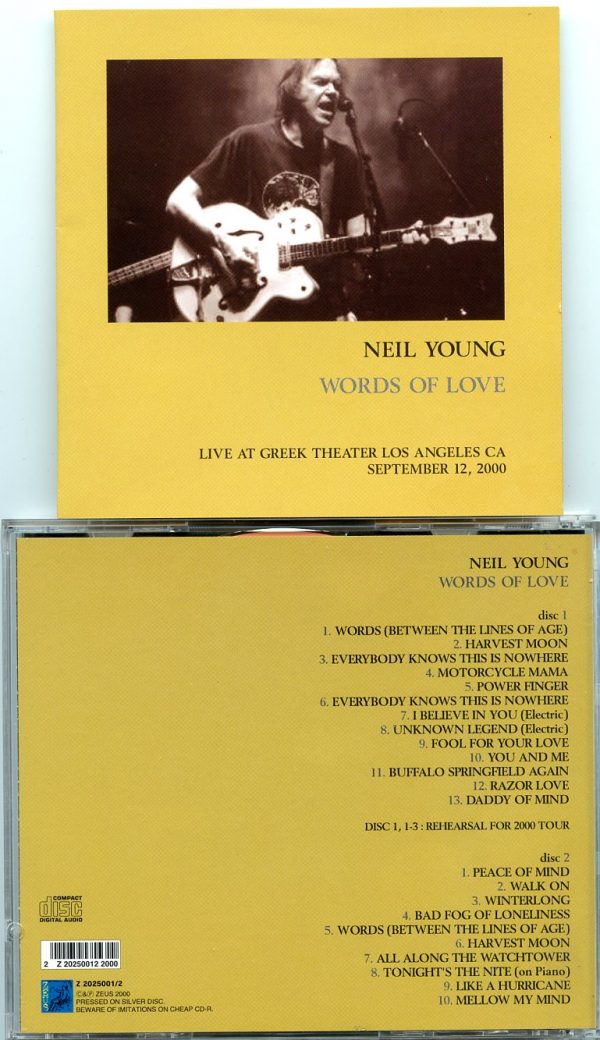 Neil Young – Worlds Of Love (2 CD)