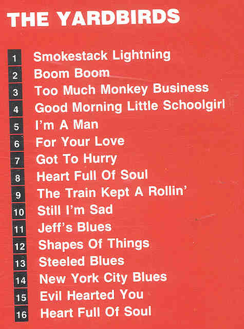 Eric Clapton - The Yardbirds Live ( Armando Curcio Editore )