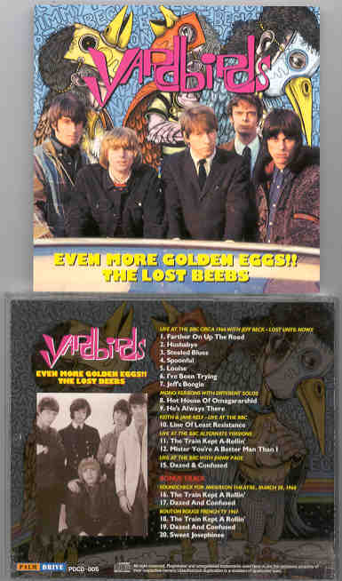 Eric Clapton - Even More Golden Eggs ( Early 1966 Yardbirds w/ Jeff Beck , Plus Rarities )