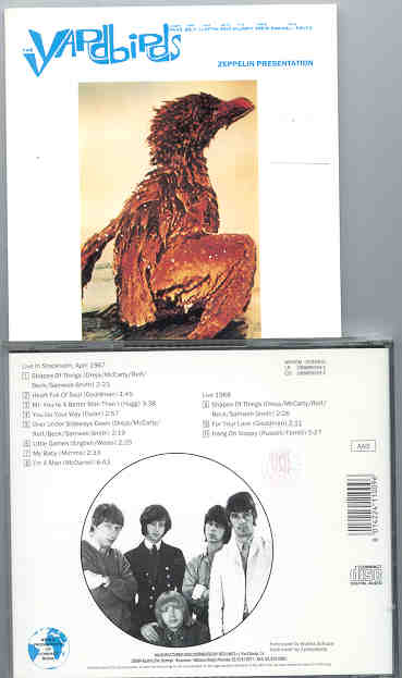 Eric Clapton - Zeppelin Presentation ( The Yardbirds LIVE In Stockholm 1967 ) ( WPOCM )