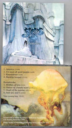 Yes - Yestower ( Live at Tower Records , California Sunset Strip , Los Angeles , November 1996 )