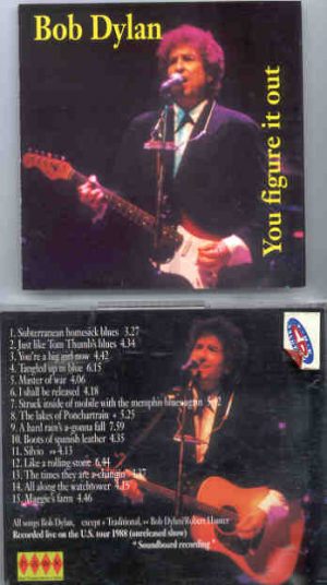 Bob Dylan - You Figure It Out ( Soundboard Recording , US Tour 1988 )