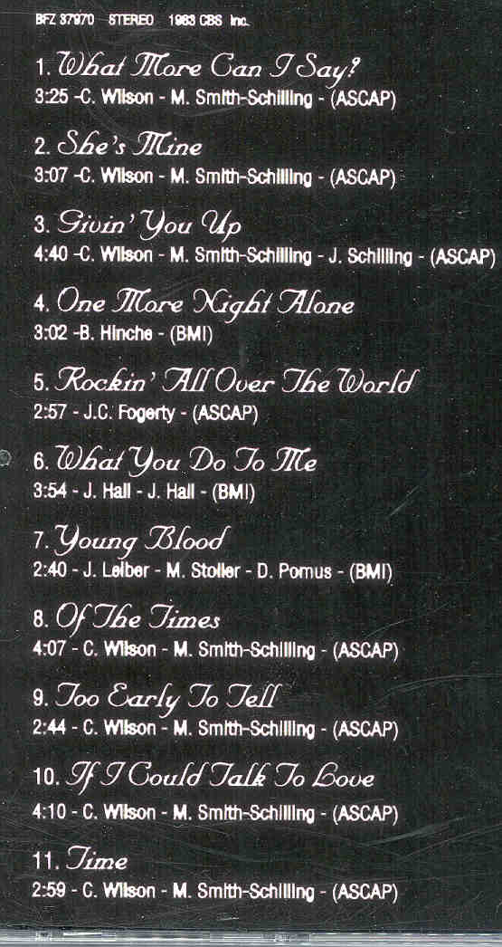 The Beach Boys - Carl Wilson Youngblood
