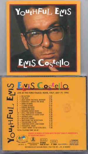 Elvis Costello - Youthful Elvis ( Live at The Foro Italico , Rome , Italy , July 19th , 1994 )