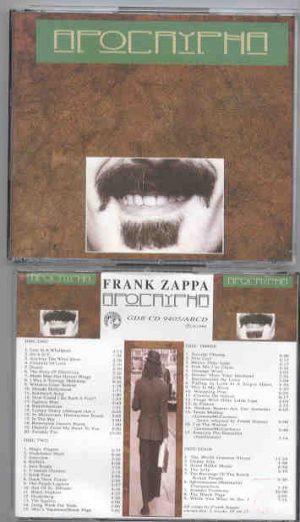 Frank Zappa - Apocrypha ( 4 cd set ) ( Great Dane )