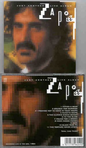 Frank Zappa - Just Another LIVE Album ( Recorded Live in the USA , 1984 )