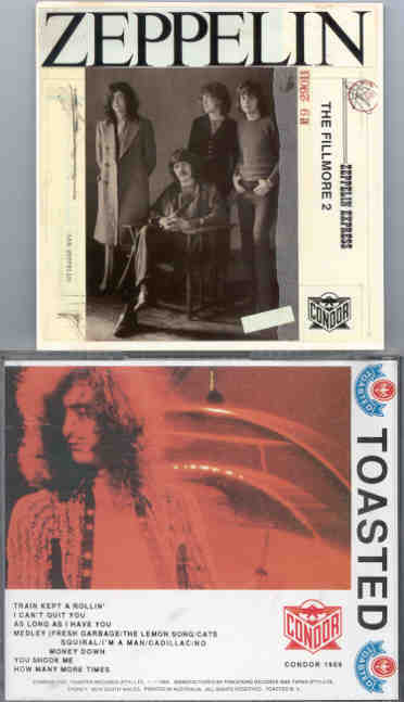 Led Zeppelin - Zeppelin Express  ( Condor Toasted ) ( Fillmore West, San Francisco, California 04/27/69 , Pt 2 )