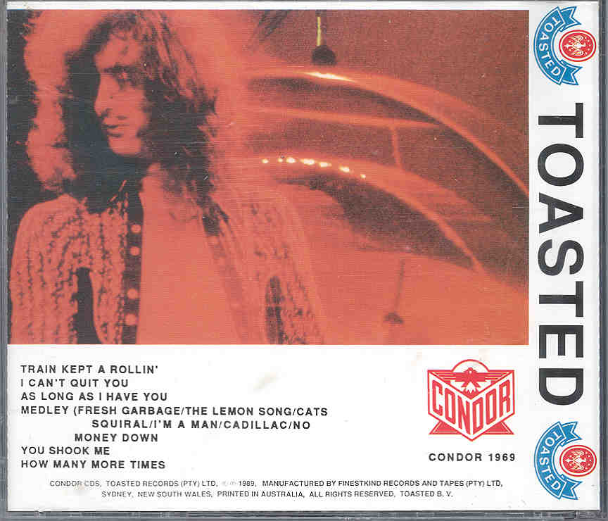 Led Zeppelin - Zeppelin Express  ( Condor Toasted ) ( Fillmore West, San Francisco, California 04/27/69 , Pt 2 )