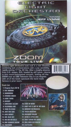 Electric Light Orchestra - Zoom Tour Live ( 2 CD SET ) ( Los Angeles CBS Television City ,2001 )