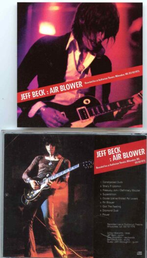 Jeff Beck - Air Blower ( Live at Auditorium Theatre , Milwaukee , WI , USA , May 10th , 1975 )