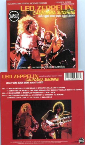 Led Zeppelin - California Sunshine ( 3 CD SET ) ( Live at Long Beach Arena , March 1st , 1975 )
