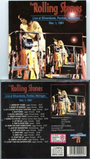 Rolling Stone - Live in Michigan 1981 ( Live at Silverdome , Pontiac , Michigan , USA , December 1st , 1981 )