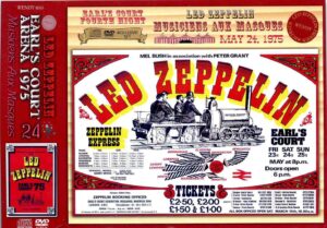 Led Zeppelin - Musiciens Aux Masques ( 4 CD / 2 DVD SET W / SLIPCASE )( Wendy )( Earl's Court 1975 )