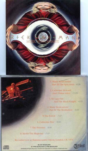 Yes - Music Reincarnate  ( Highland ) ( Wakeman Live at Hammersmith Odeon , London UK 1976 )