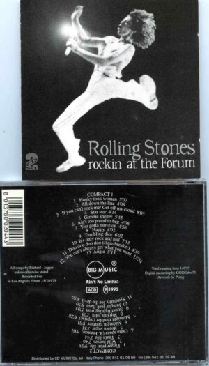Rolling Stone - Rocking At The Forum ( 2 CD ) ( Live at Los Angeles Forum , Los Angeles , CA , USA , July 13th , 1975 )