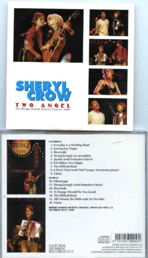 Sheryl Crow - Two Angel ( Bridge School Benefit Concert , Mountain View , CA , October 30th & 31st , 1999 )