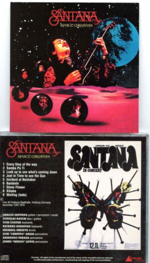 Santana - Space Caravan  ( Live at Freiburg Stadthalle , Freiburg , Germany , November 12th , 1972 )
