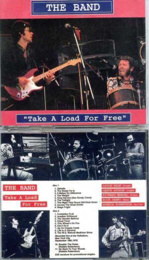 The Band - Take A Load For Free( 2 CD ) ( Palladium , New York City , September 18th , 1976 plus Bonustracks )