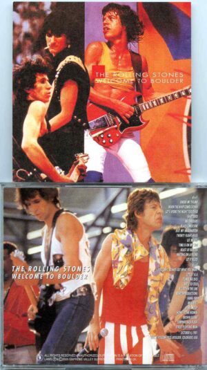 Rolling Stone - Welcome To Boulder ( 2 CD ) ( Live at Folsom Field , Boulder , Colorado , USA , October 4th , 1981 )