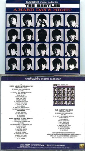 The Beatles- Audiophile Master Collection - A Hard Day´s Night    ( 1 CD - 1 Audiophile DVD SET )