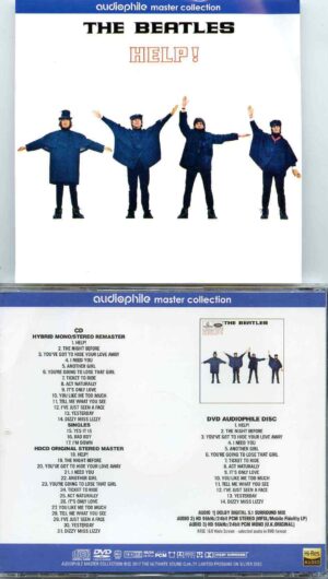 The Beatles- Audiophile Master Collection - Help !  ( 1 CD - 1 Audiophile DVD SET )